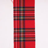 CHRISTMAS DRESS VELLUTO ROSSO E TARTAN ROSSO