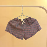 Boxer quadretti bordeaux