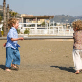 Pantalone "Libero" IN MUSSOLA BLU