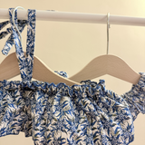 Bikini fiori blu