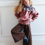 Pantalone zampa larga