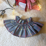 Colletto Mom - Vichy Blu