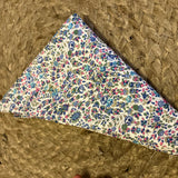 Bandana fiori azzurro