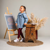 OWL PATTERN BLOUSE