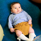 BABY BOY MUSLIN BODYSUIT