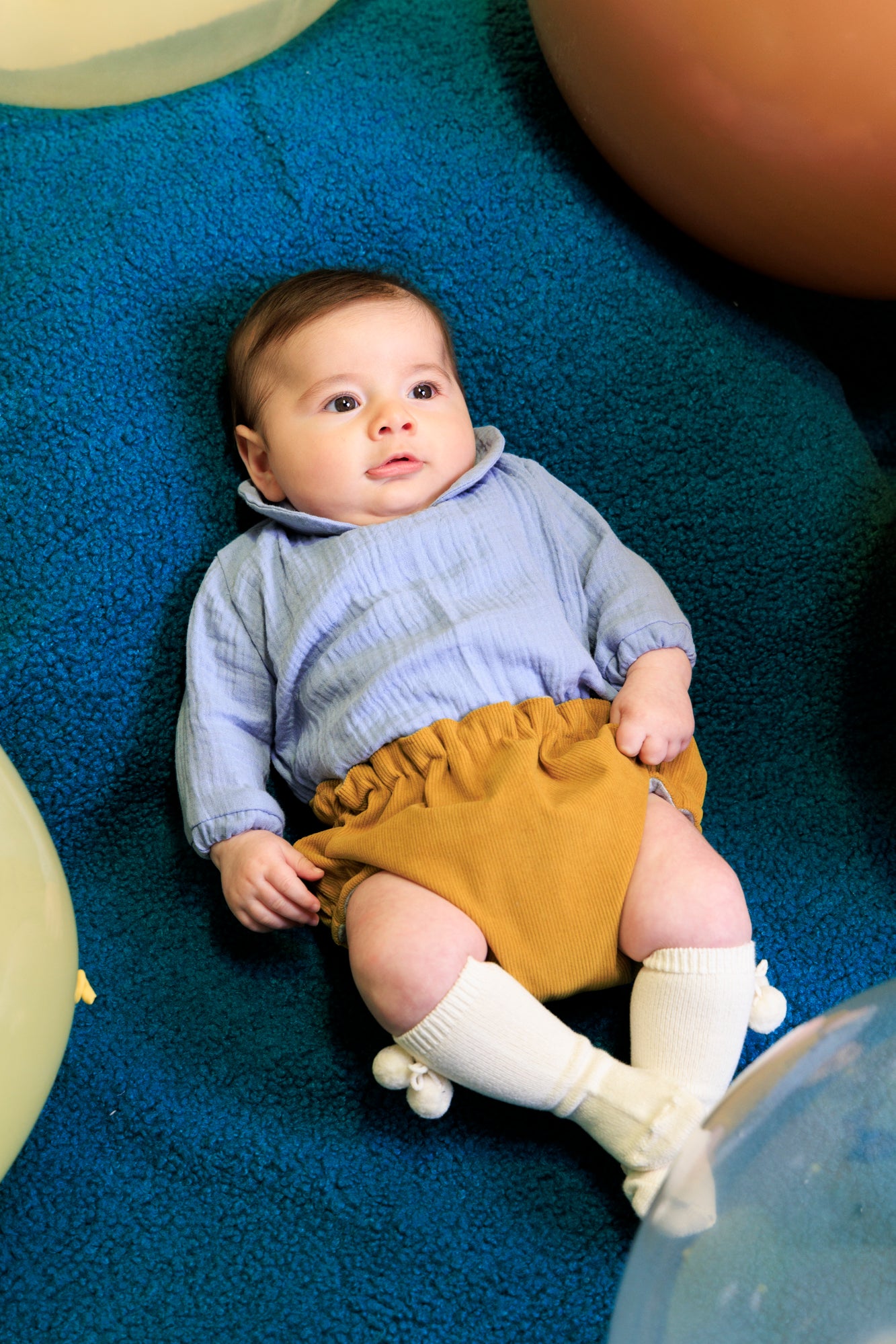 BABY BOY MUSLIN BODYSUIT