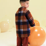 Cappotto - Tartan Coat Bimbo