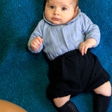BABY BOY MUSLIN BODYSUIT