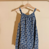 Completino bimba - Fiori Blu