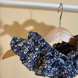 Completino bimba - Fiori Blu