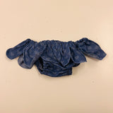 Costume Petaloso Popeline Blu