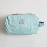 Beauty case with two compartments