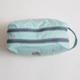 Beauty case with two compartments