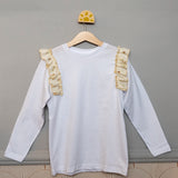 T-Shirt con rouches