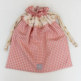 Sacchetto Impermeabile Vichy Rosa