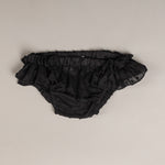 costume bambina plumetis nero
