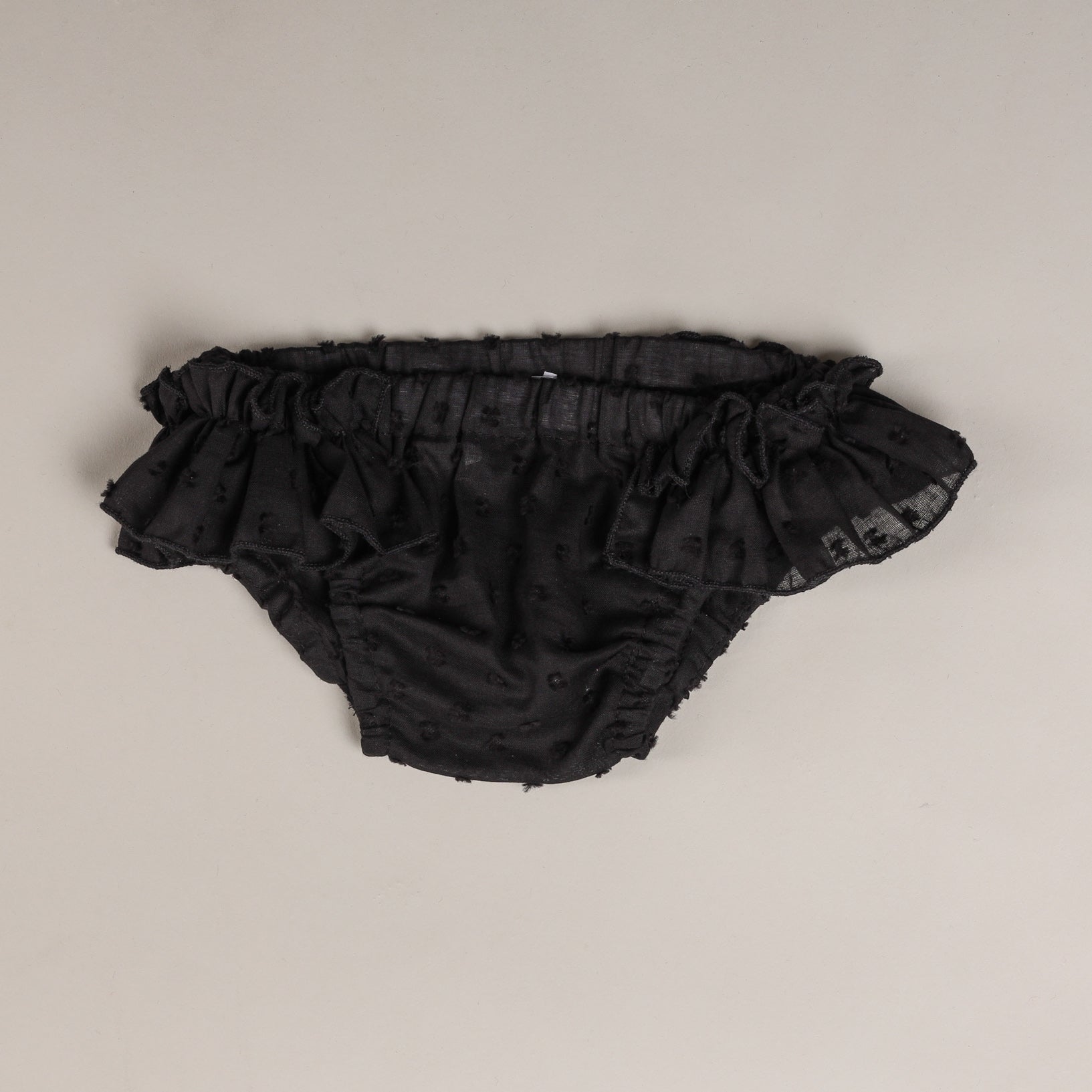 costume bambina plumetis nero