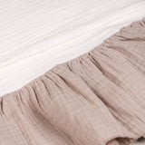 Muslin pram sheet set
