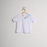 T-SHIRT WITH HAND EMBROIDERY