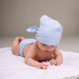 LIGHT BLUE VICHY SLIP