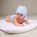 LIGHT BLUE VICHY SLIP