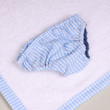 LIGHT BLUE VICHY SLIP