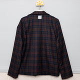 Baby blazer quadri