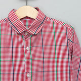 Camicia Vichy Christmas