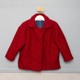 Cappotto lana boucle