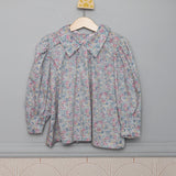 Camicia liberty manica sbuffo