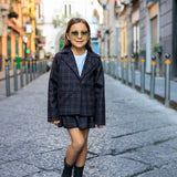 Baby blazer quadri