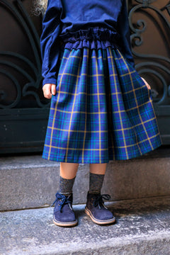 Gonna Christmas tartan blu