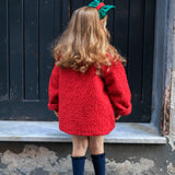 Cappotto lana boucle