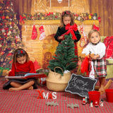 CHRISTMAS DRESS IN VELLUTO BIANCO E TARTAN BIANCO