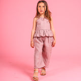 ROSE LINEN OVERALLS