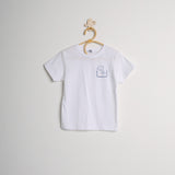 T-SHIRT WITH HAND EMBROIDERY